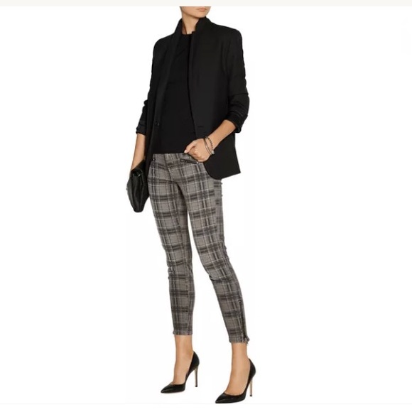 Current/Elliott Denim - CURRENT/ELLIOTT THE SOHO ZIP STILETTO SKINNY JEANS